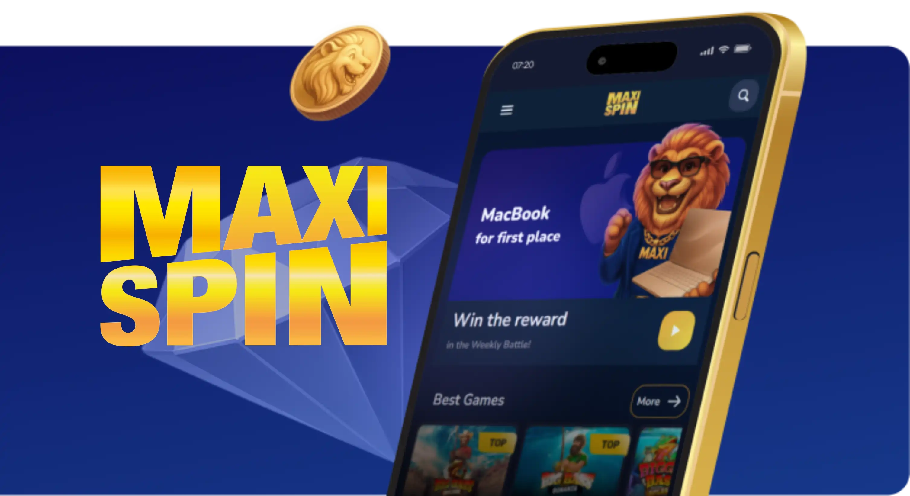 Maxispin Casino App-schermafbeelding